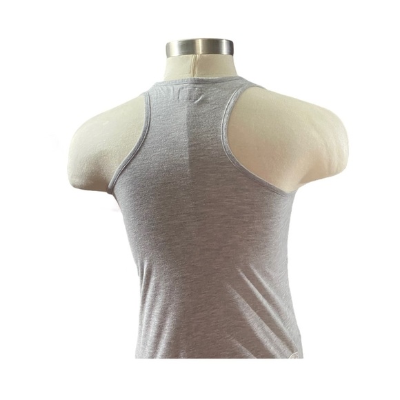 Evisu Men Heather Grey Evisu Osaka Print Racerback Tank T-Shirt Sz S Patch Japan - Picture 5 of 15